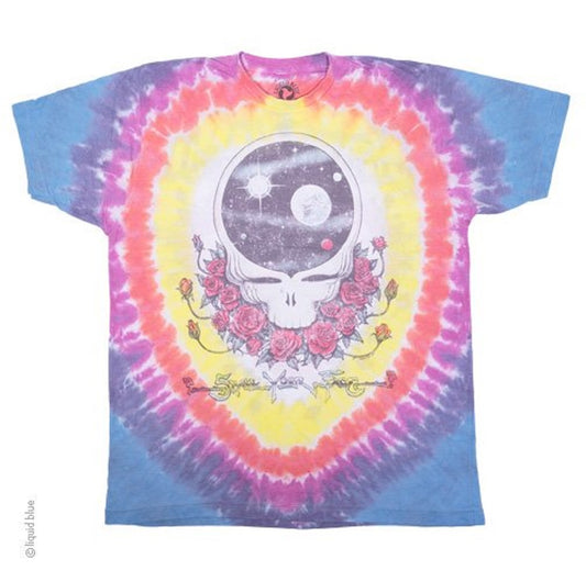 Grateful Dead Vintage Space Your Face Tie Dye T-Shirt