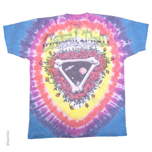 Grateful Dead Vintage Space Your Face Tie Dye T-Shirt