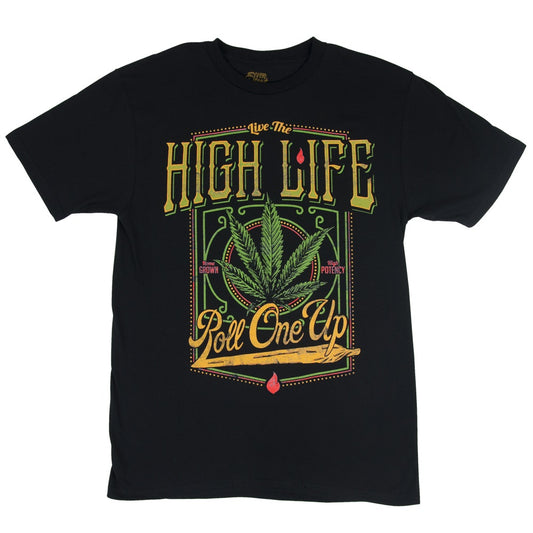High Life Black T-Shirt