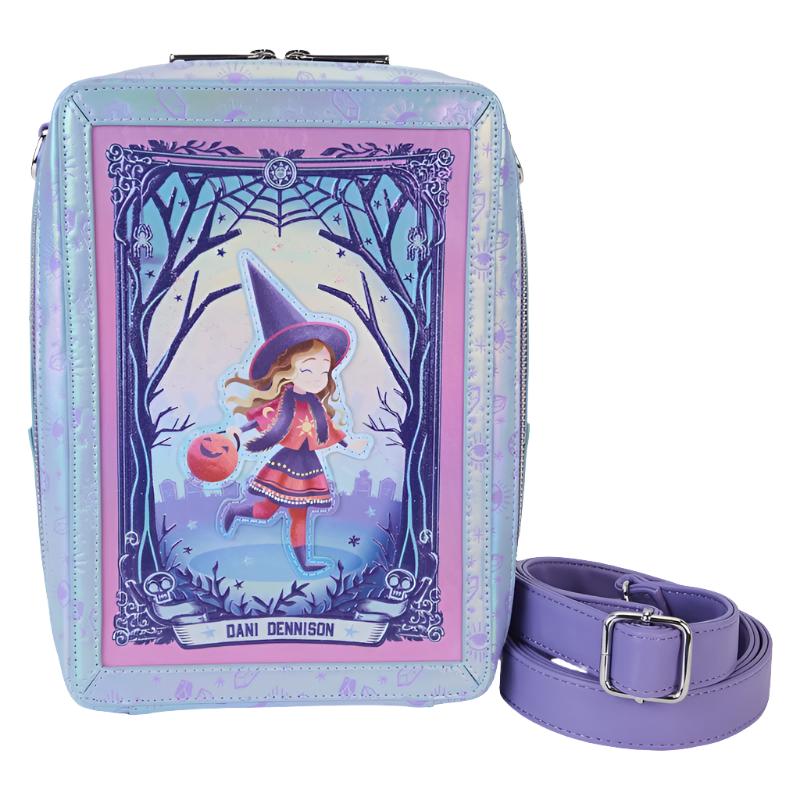 Loungefly Hocus Pocus Tarot Card Iridescent Crossbody Bag SALE