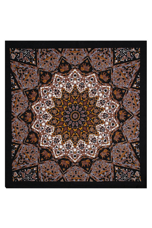 India Star Bandana (Brown)