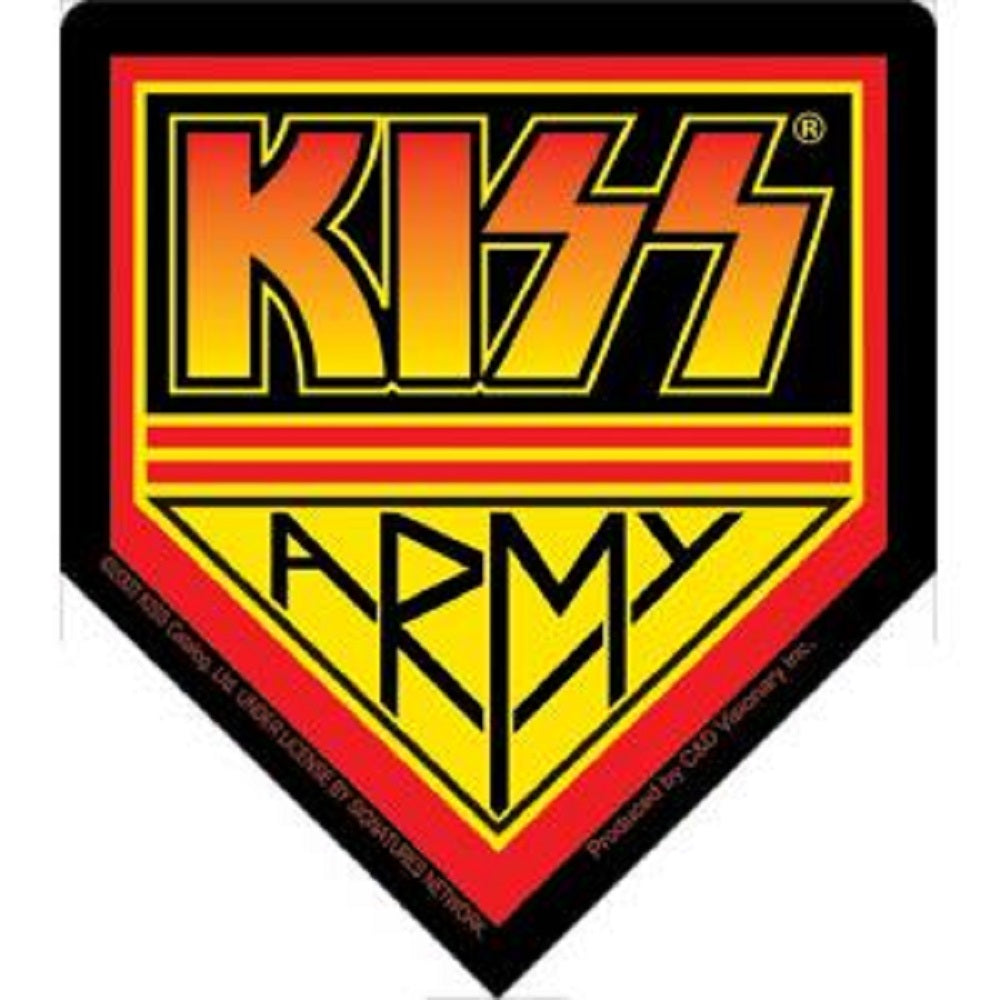 KISS Army Sticker