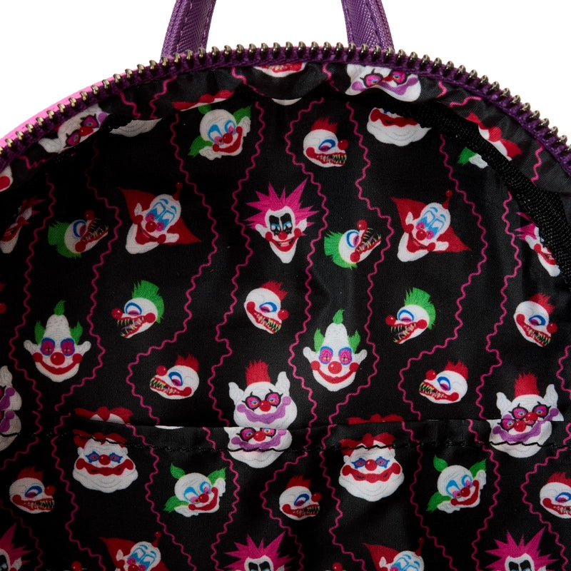 Loungefly Killer Klowns from Outer Space Jumbo Cosplay Glow Mini Backpack SALE