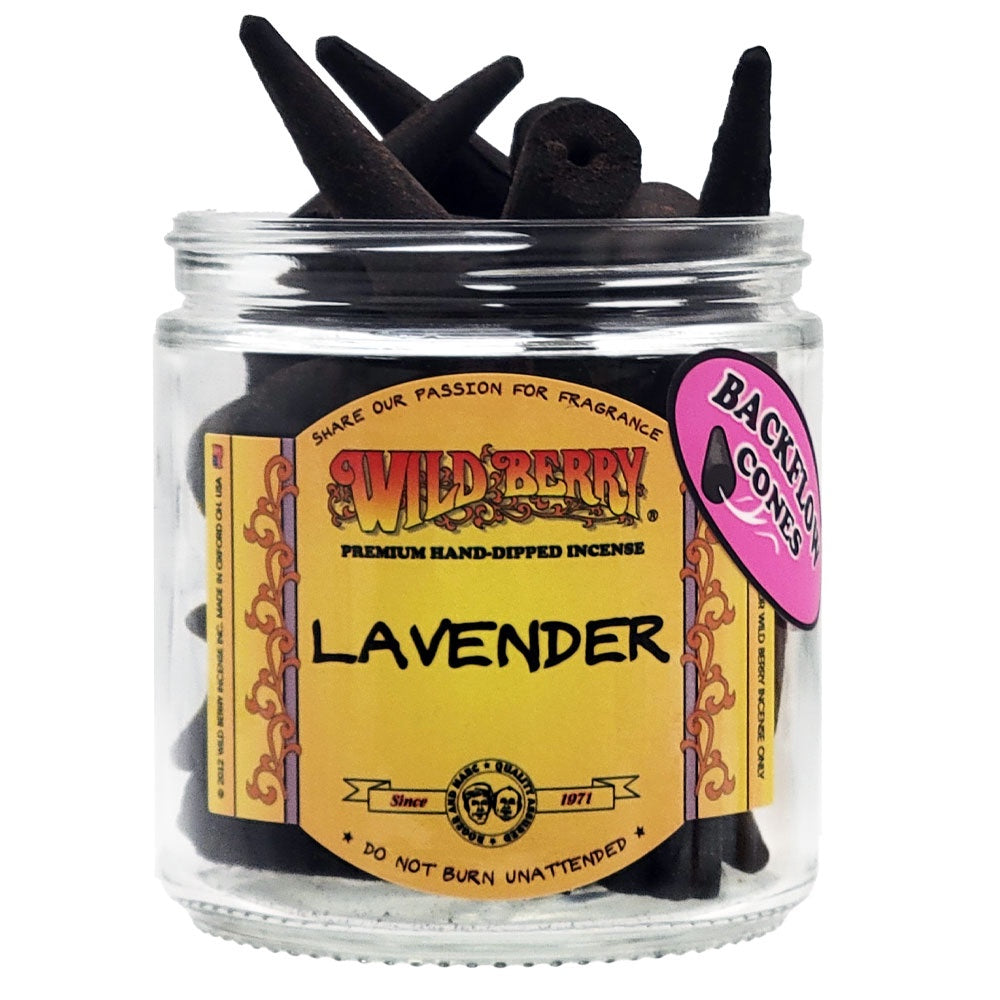 Lavender Wild Berry Backflow Incense Cones