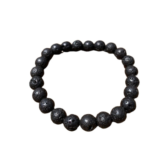 Lava Rock Bracelet - 8mm