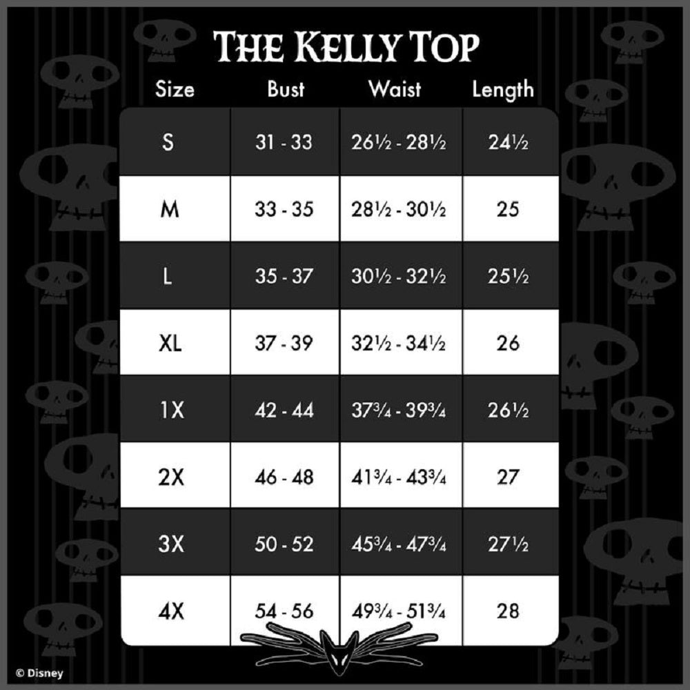 Loungefly X Nightmare Before Christmas Kelly Top