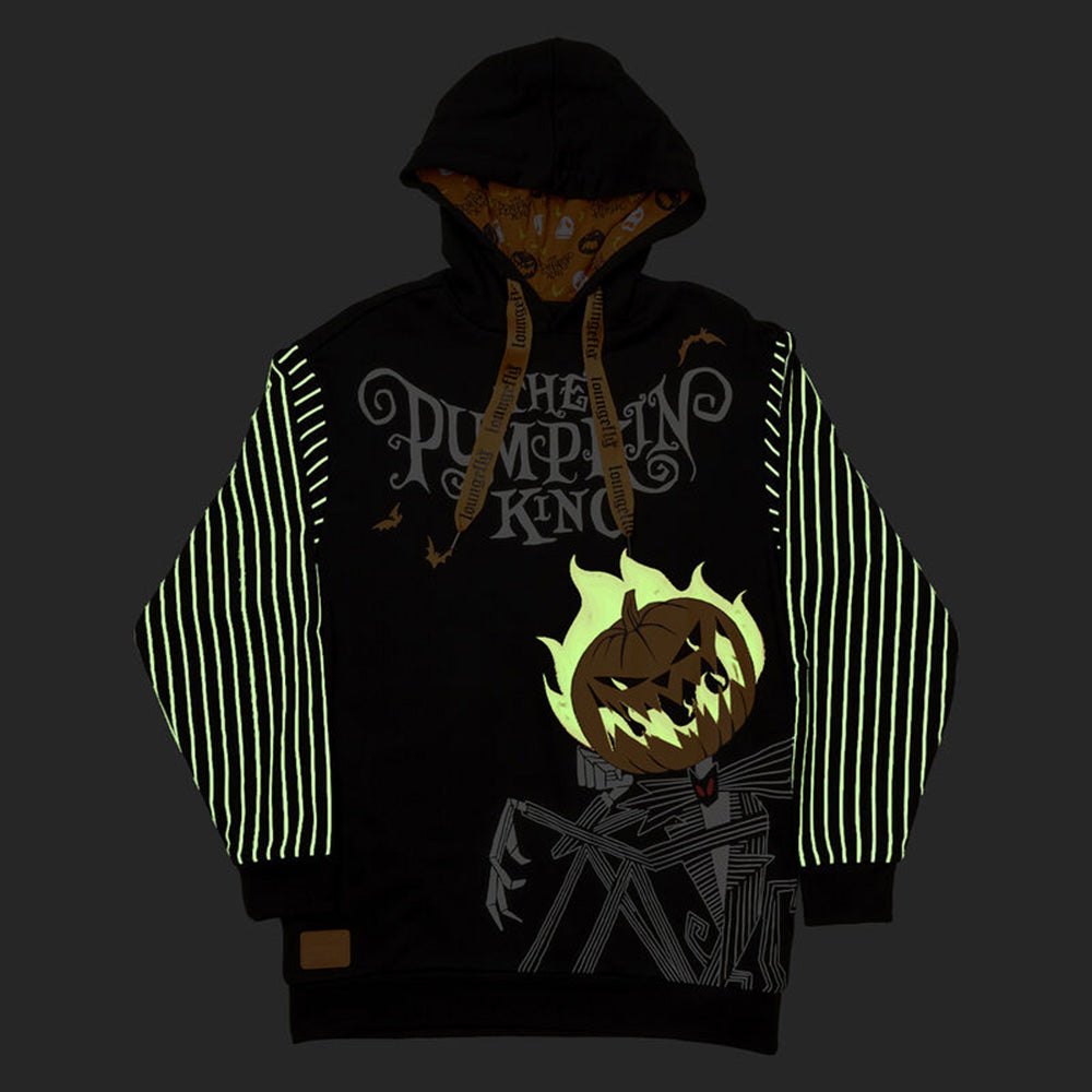 Loungefly X Nightmare Before Christmas Pumpkin King Unisex Hoodie