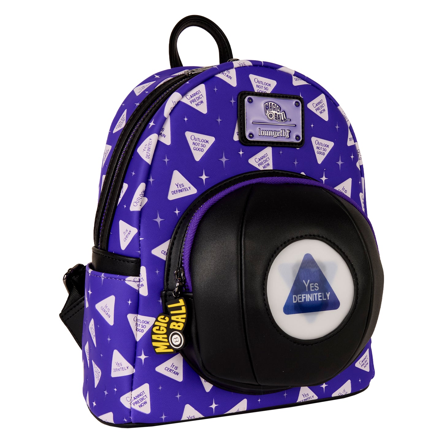Loungefly Mattel Magic 8 Ball Lenticular Mini Backpack