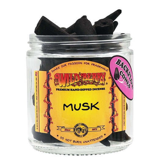 Musk Wild Berry Backflow Incense Cones