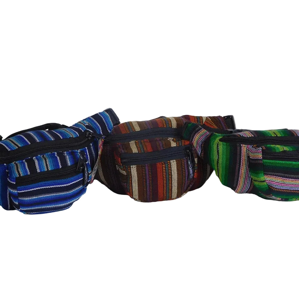Native Ikat 3 Pocket Fanny Pack