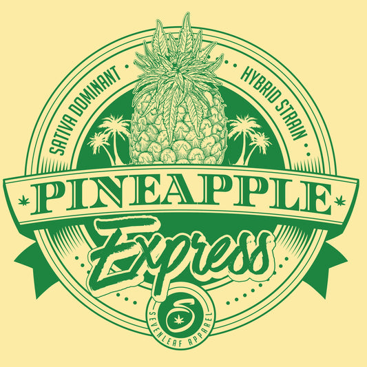 Pineapple Express Strain Yellow T-Shirt