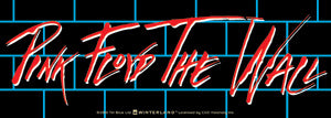Pink Floyd The Wall Bricks Sticker SALE