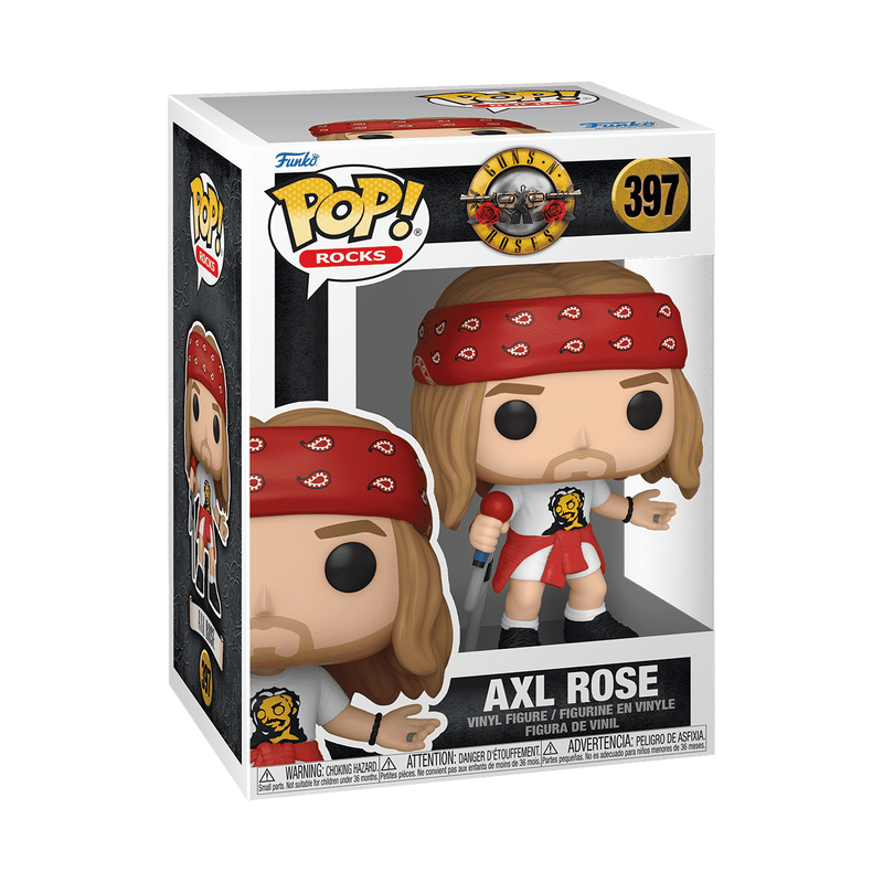 Guns N' Roses Axl Rose (1992) Funko Pop! Vinyl Figure #397