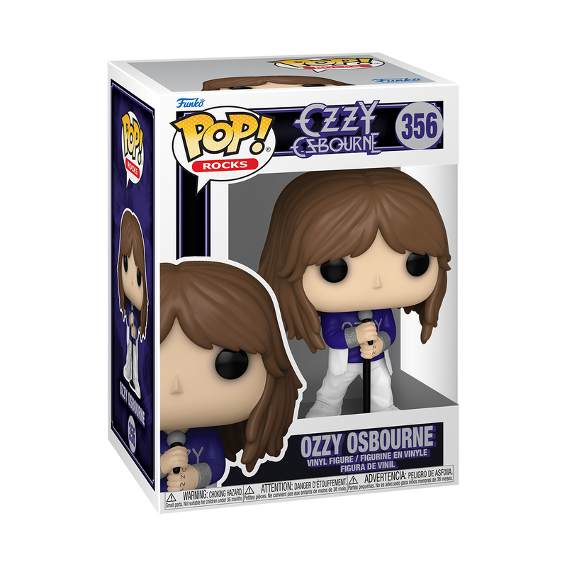 Ozzy Osbourne in White Fringe Outfit Funko Pop! Vinyl Figure #356