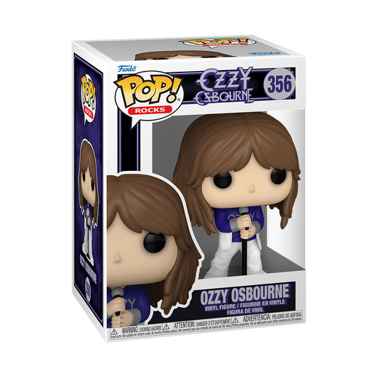 Ozzy Osbourne in White Fringe Outfit Funko Pop! Vinyl Figure #356