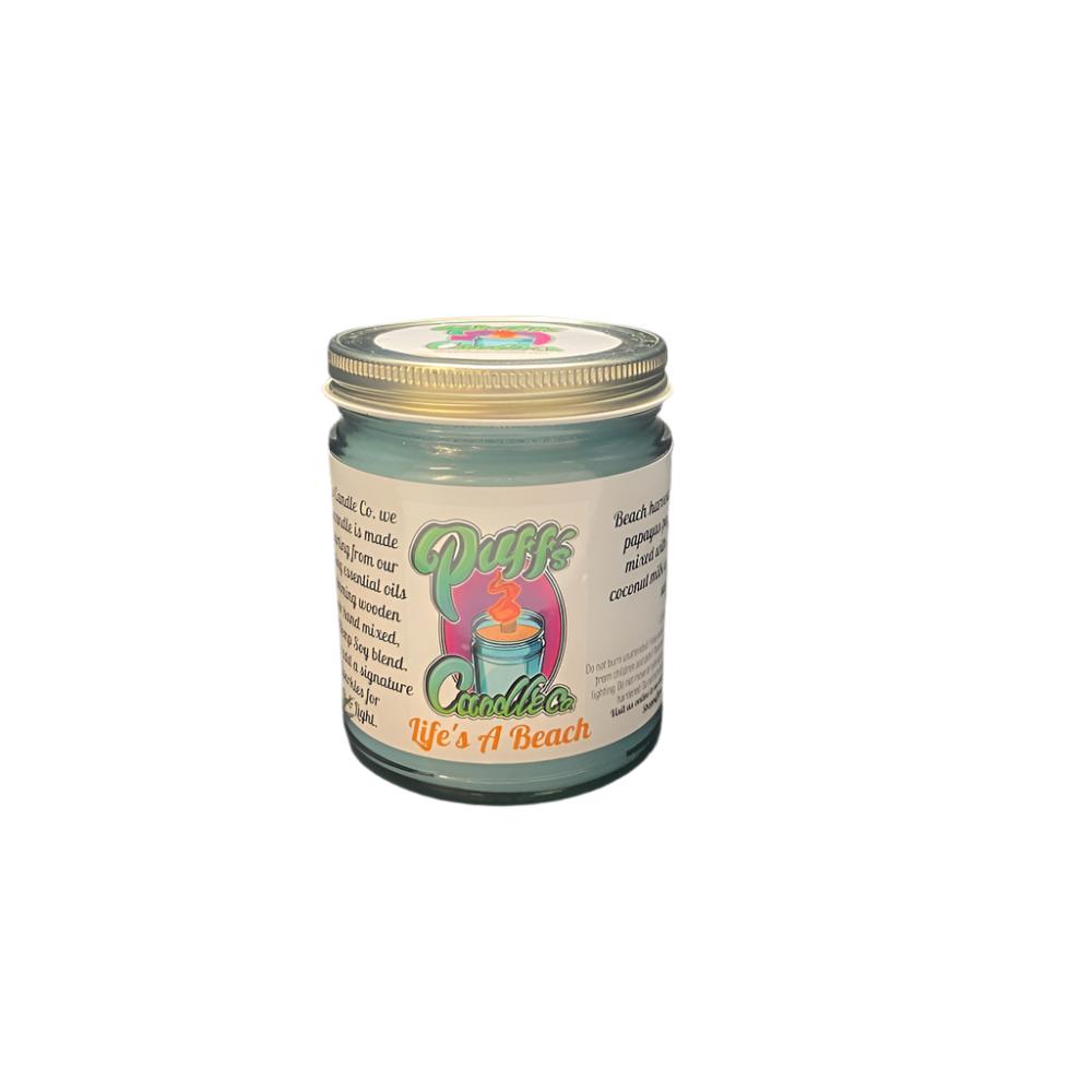 Puffs Candle Co. Life's a Beach - 9 oz