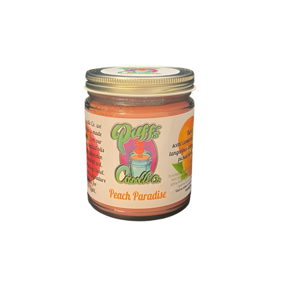 Puffs Candle Co. Peach Paradise - 9 oz