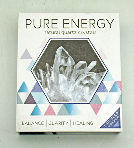 Pure Energy Natural Quartz Crystals Kit SALE