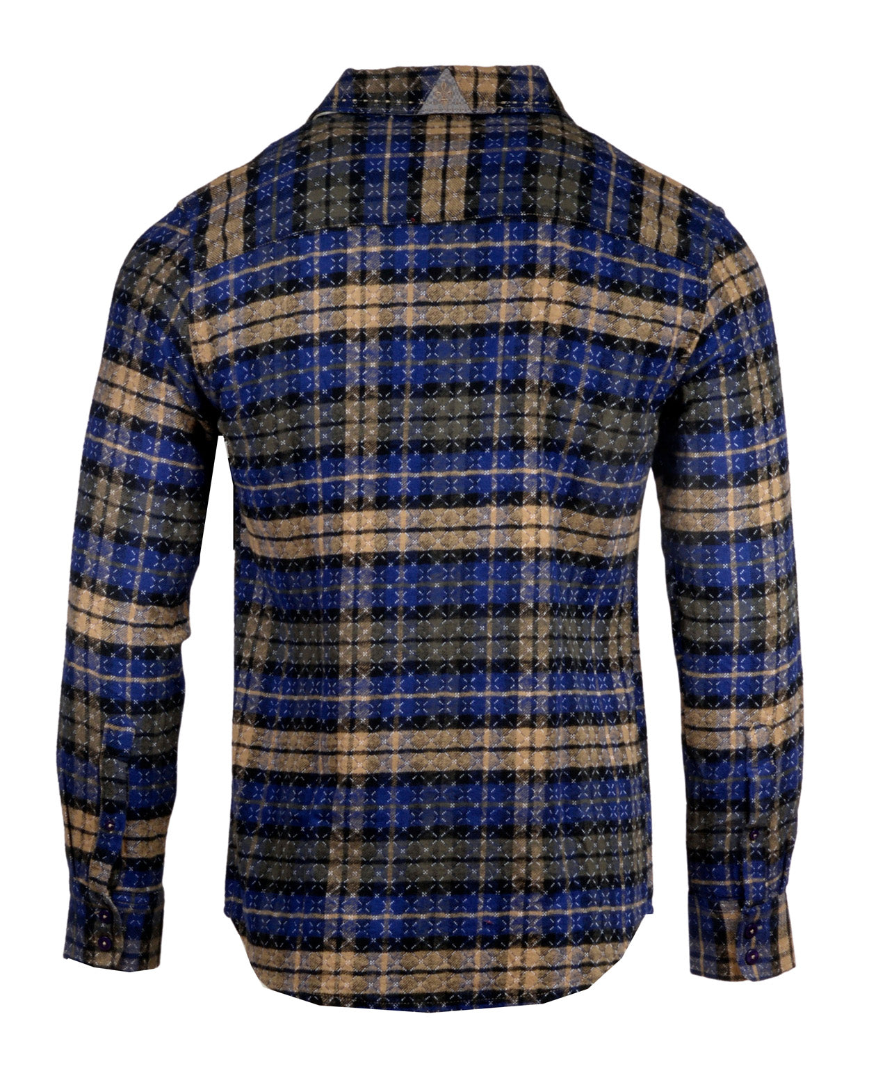 'Get Rhythm' Flannel in Navy