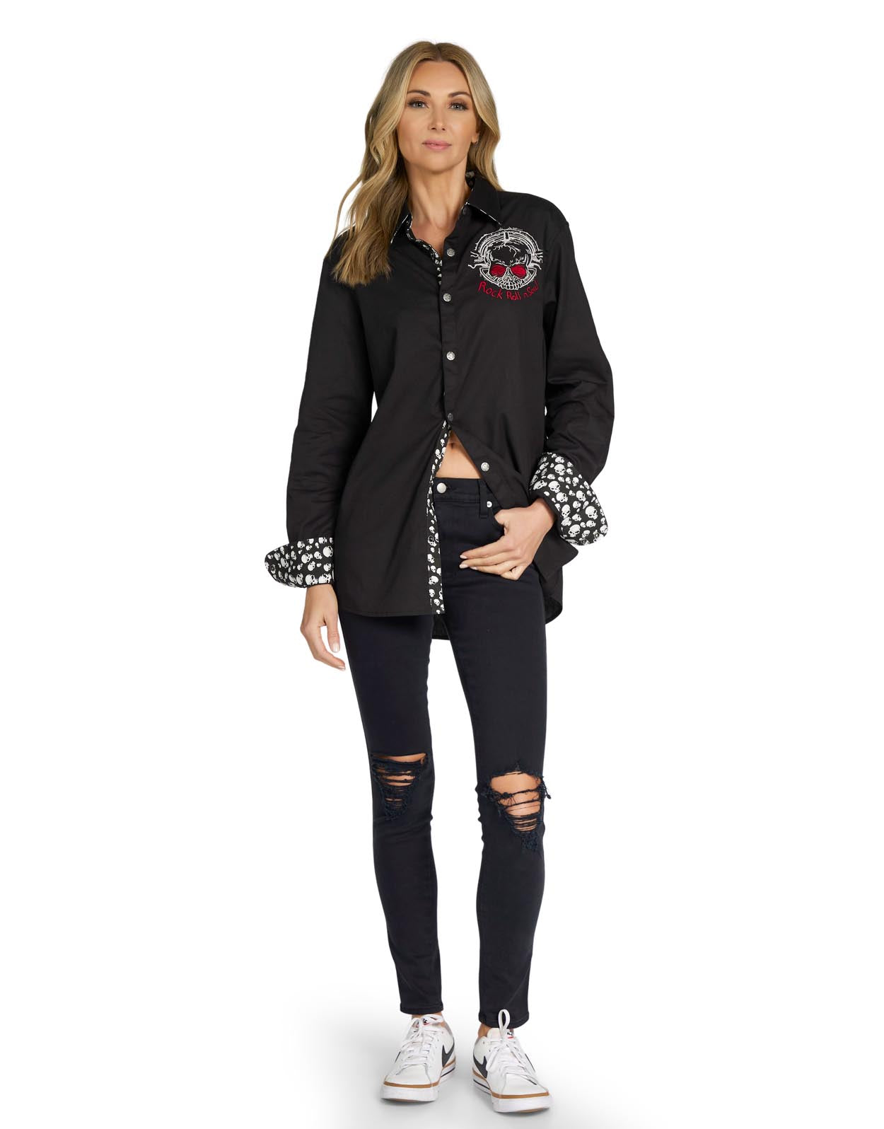Torry Time is Running Out Boyfriend Shirt