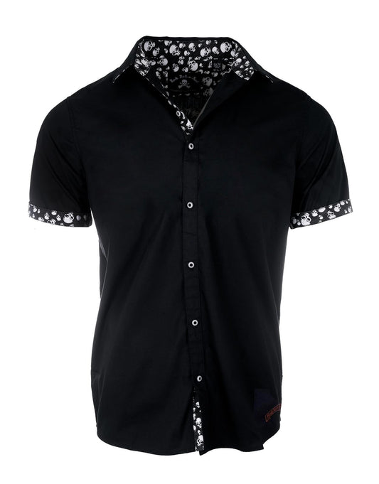 S/S Flying Skull & Guitar