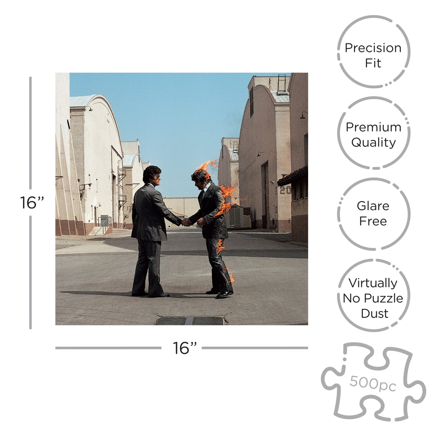 Pink Floyd Wish You Were Here Jigsaw Puzzle - 500 Piece