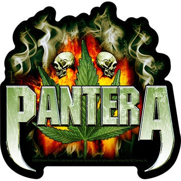 Pantera Smoking Sticker