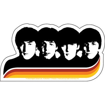 The Beatles Curve Sticker