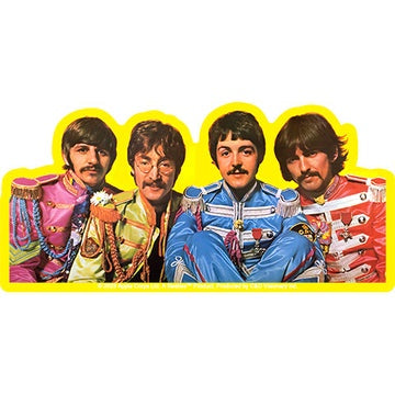 The Beatles Sgt Pepper Portrait Sticker