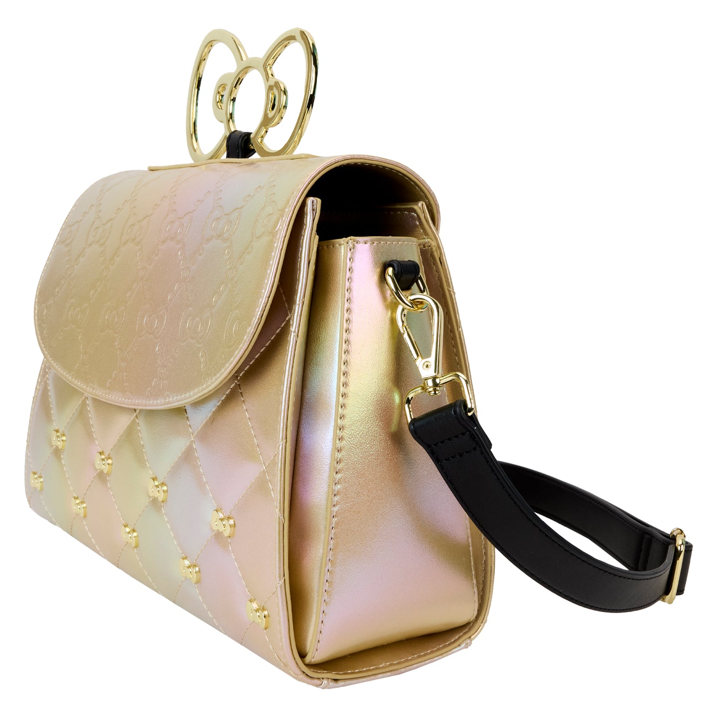 Loungefly Sanrio 50th Anniversary Metallic Gold Crossbody SALE