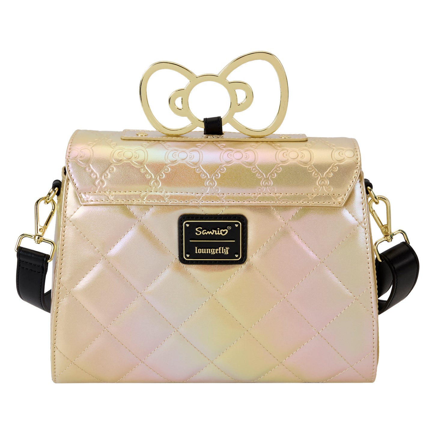 Loungefly Sanrio 50th Anniversary Metallic Gold Crossbody SALE