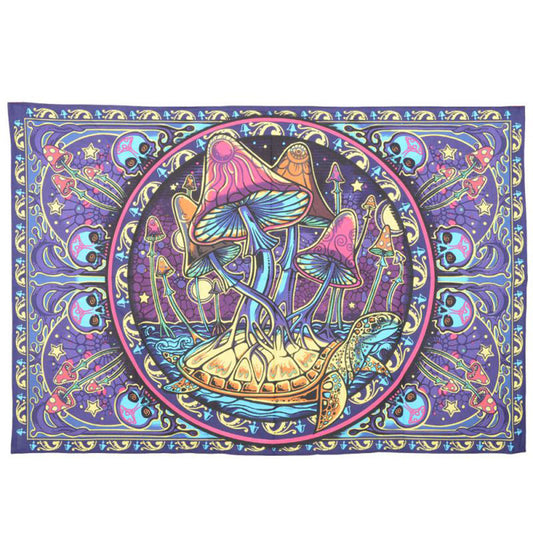 Single Mushroom Tapestry