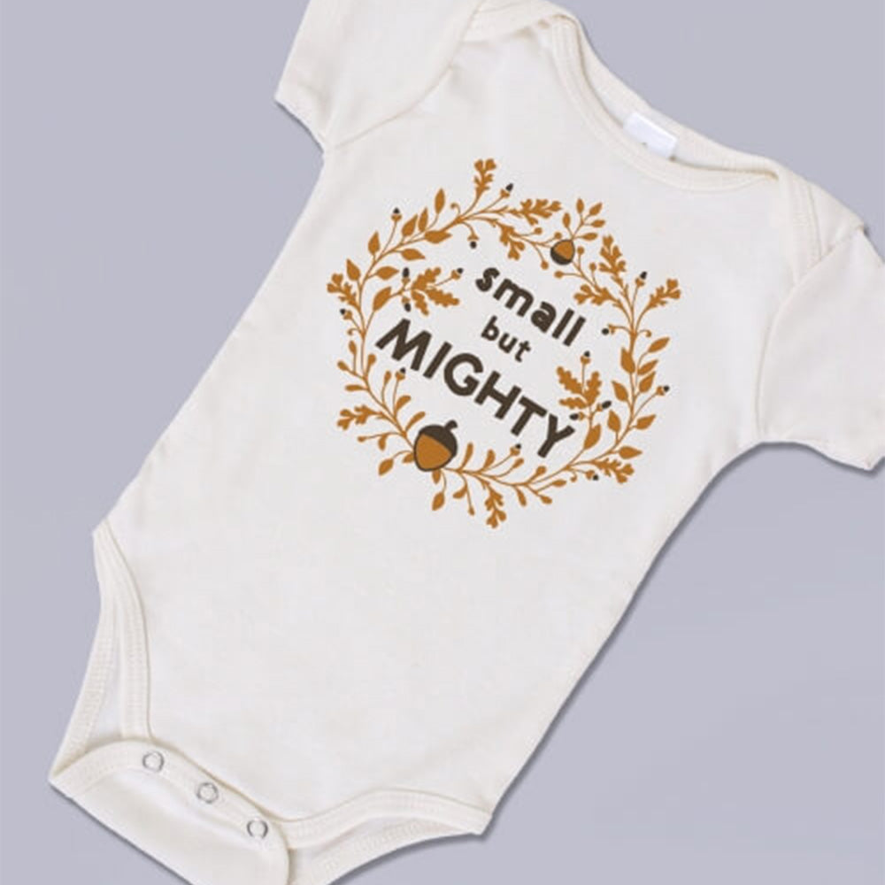 Soul Flower Small But Mighty Organic Baby Bodysuit SALE