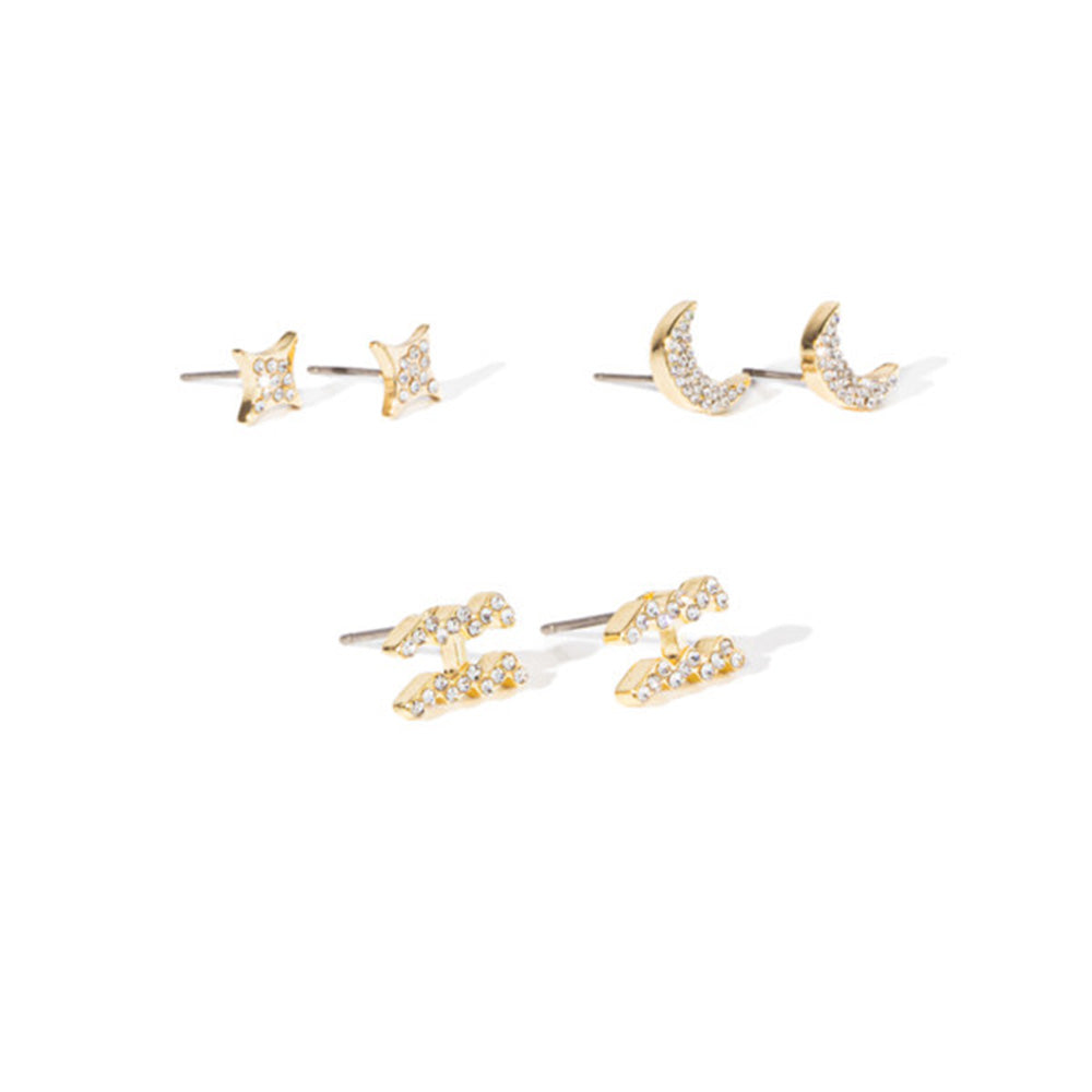 Soul Stacks Aquarious Star Sign Mix & Match Earring Stack