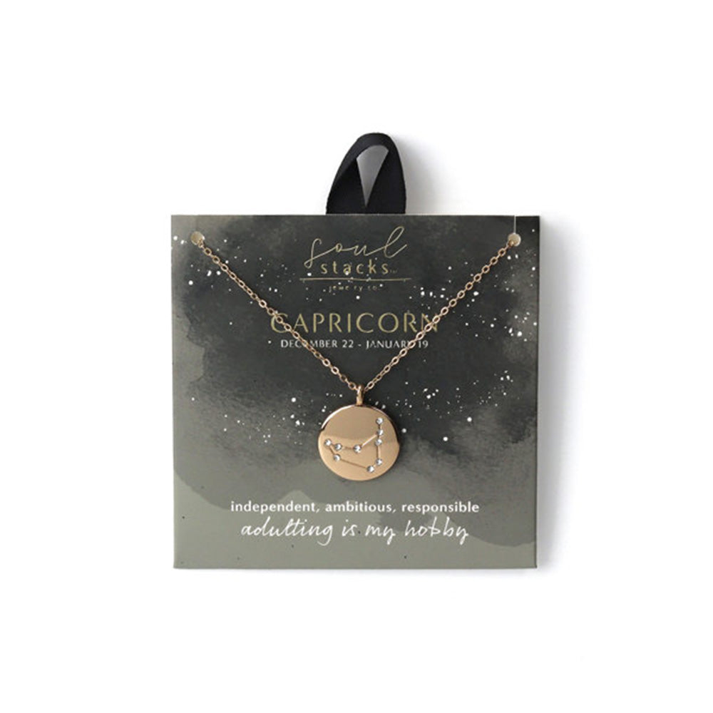 Soul Stacks Star Sign Capricorn Pendant
