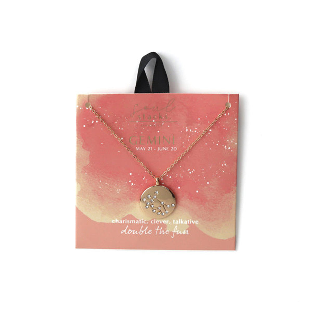 Soul Stacks Star Sign Gemini Pendant