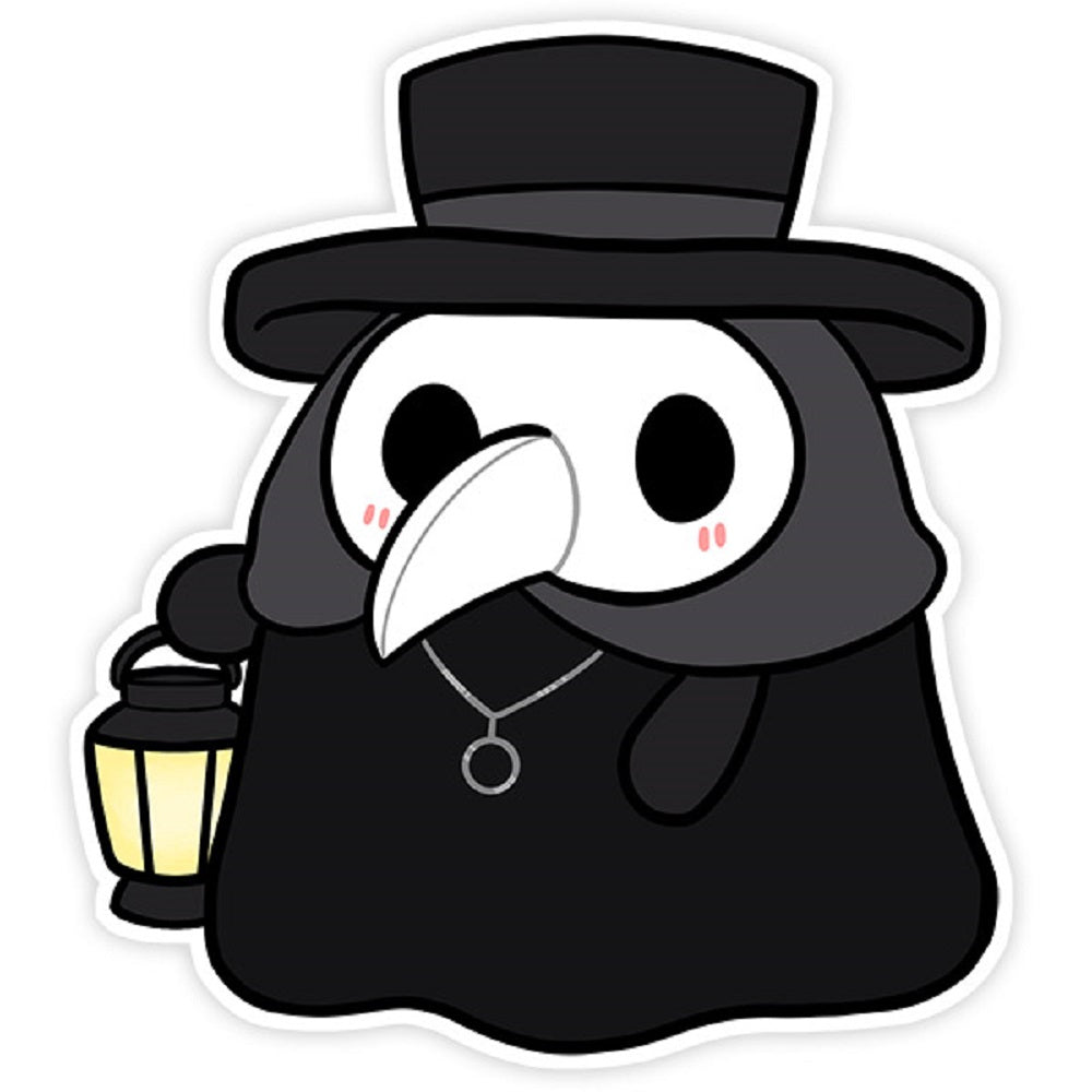 Squishable Plague Doctor Sticker