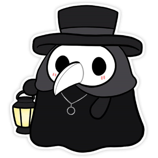Squishable Plague Doctor Sticker