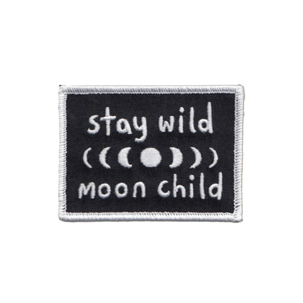 Stay Wild Moon Child Iron-On Patch