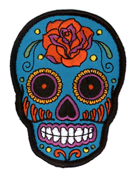 Sugar Skull Rose Patch SALE