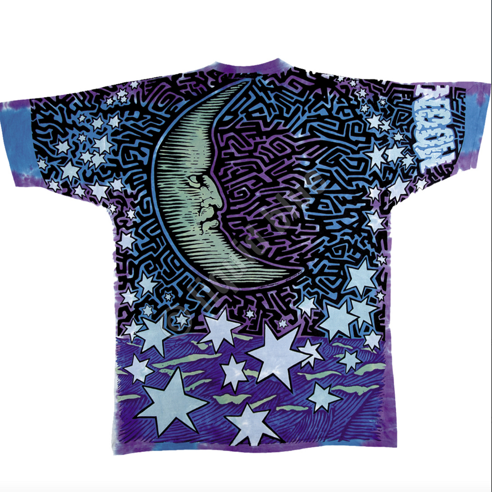 Sun and Moon Tie Dye T-Shirt