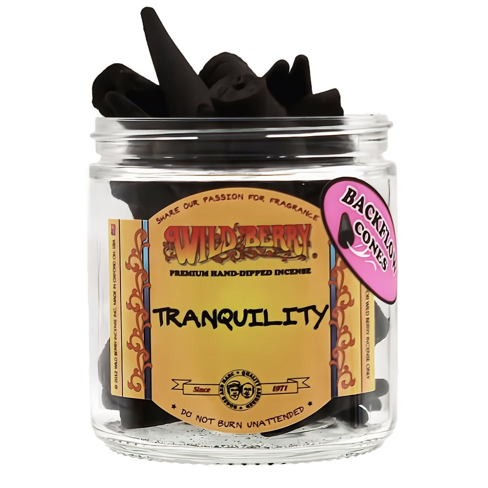 Tranquility Wild Berry Backflow Incense Cones