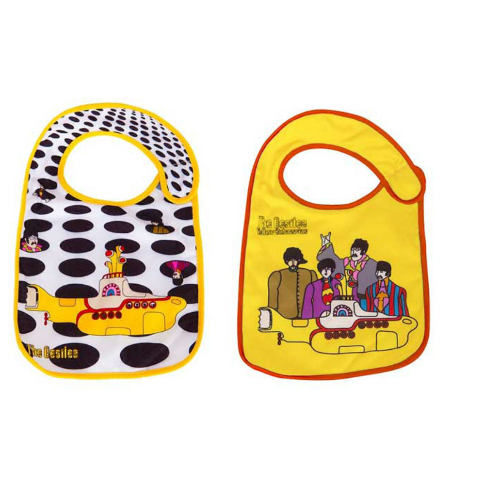 The Beatles Yellow Submarine Bibs - 2 Pack