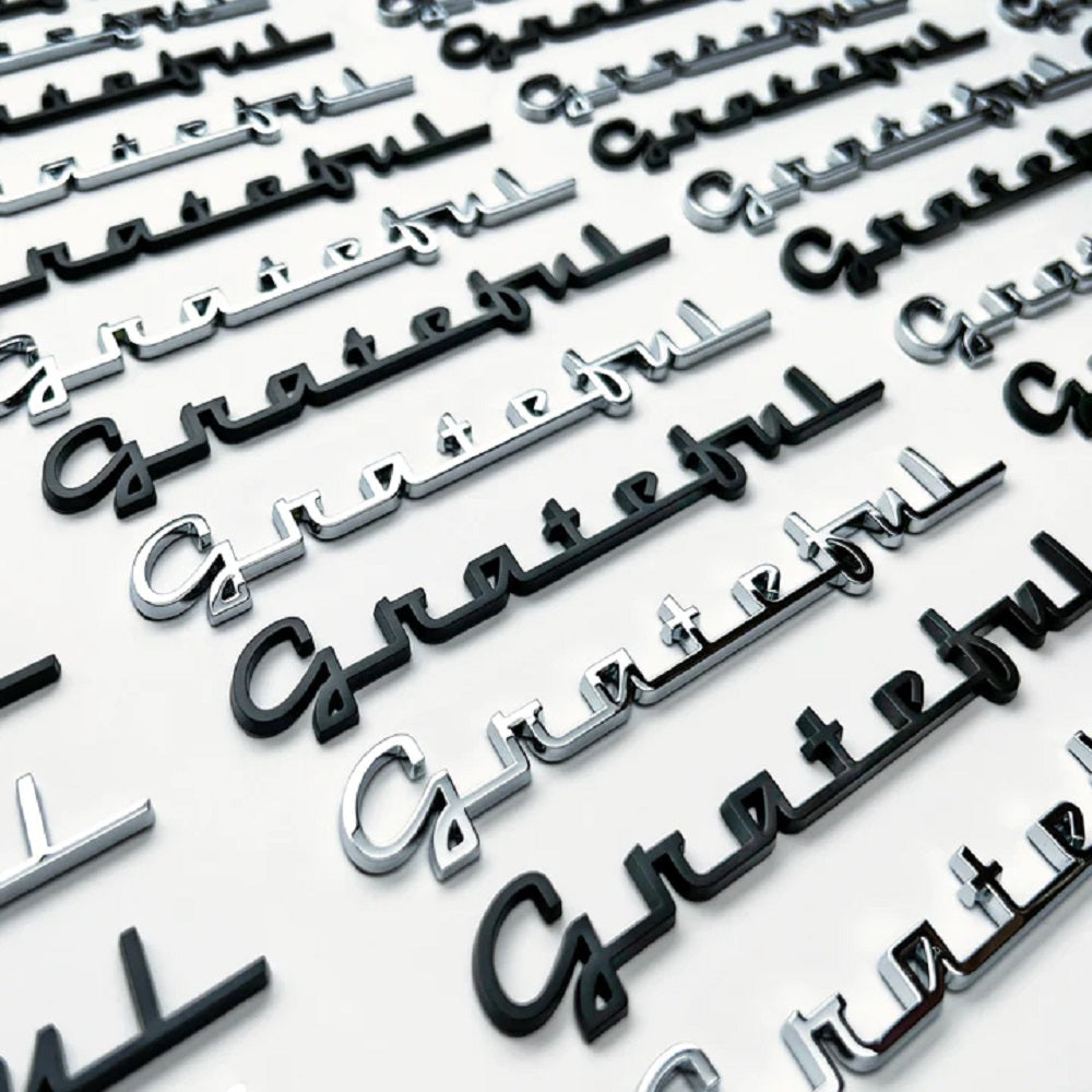 The Grateful Dead Grateful Badge - Black