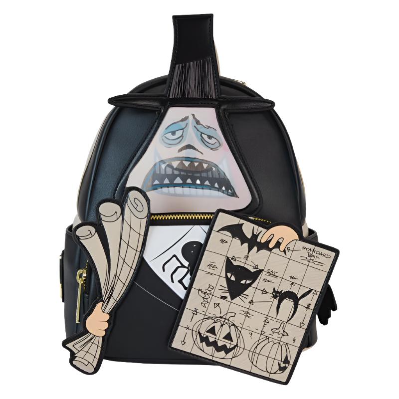 Loungefly The Nightmare Before Christmas Mayor with Plans Cosplay Lenticular Mini Backpack SALE