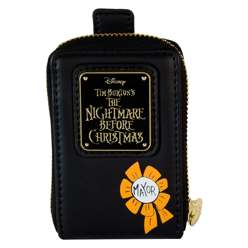 Loungefly The Nightmare Before Christmas Mayor Cosplay Lenticular Accordion Zip Around Wallet SALE