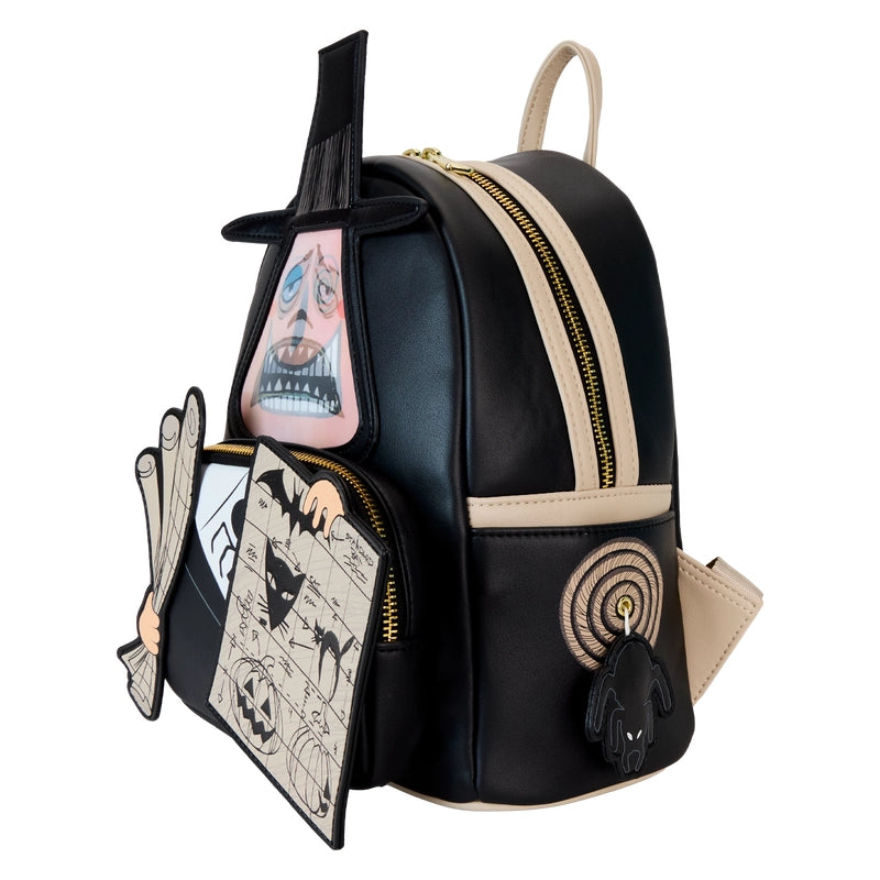 Loungefly The Nightmare Before Christmas Mayor with Plans Cosplay Lenticular Mini Backpack SALE