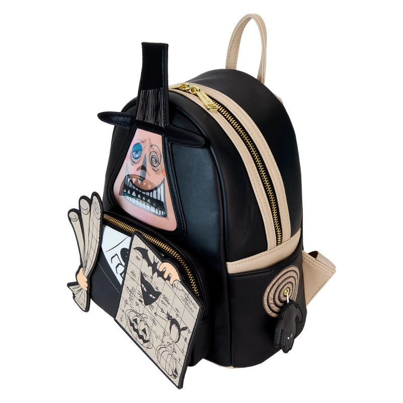 Loungefly The Nightmare Before Christmas Mayor with Plans Cosplay Lenticular Mini Backpack SALE