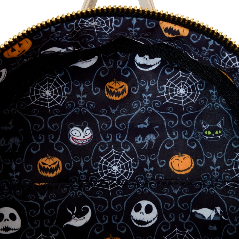 Loungefly The Nightmare Before Christmas Mayor with Plans Cosplay Lenticular Mini Backpack SALE