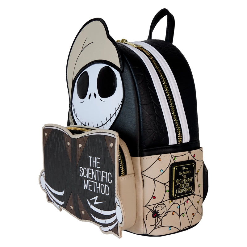 Loungefly The Nightmare Before Christmas Scientific Method Bedtime Jack Cosplay Glow Mini Backpack SALE
